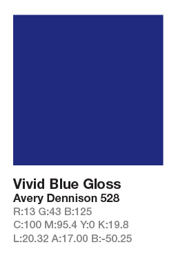 EM 528 Vivid Blue matn